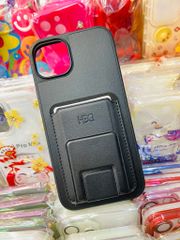 Case Ốp điện thoại iPhone HDD Da Đựng Card Chống dựng VERSION 2 iPhone 11/12/13/14/Pro/Promax