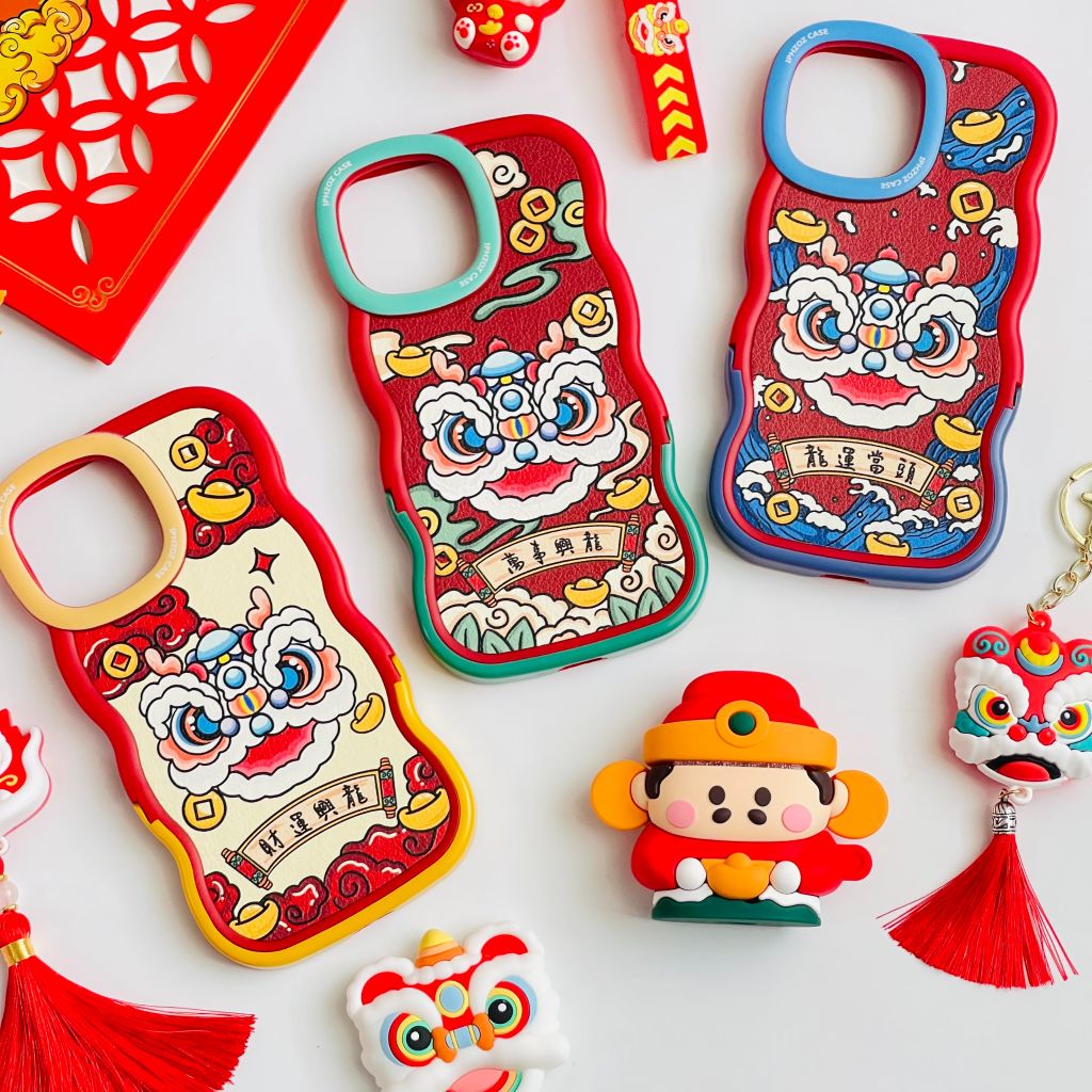 Case Ốp điện thoại iPhone LÂN gợn sóng nhám da chống dựng chống shock iPhone 11/12/13/14/15/Pro/Promax - TẾT