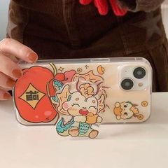 Case Ốp điện thoại iPhone Rồng KUTE kèm Popsocket iPhone 11/12/13/14/15/Pro/Promax - TẾT