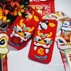 Case Ốp điện thoại iPhone Su dẻo Lân - Rồng kèm Popsocket iPhone 11/12/13/14/15/Pro/Plus/Promax - TẾT