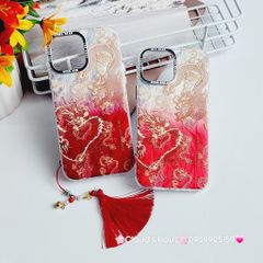 Case Ốp điện thoại iPhone Rồng Đỏ Hologram iPhone 11/12/13/14/15/Pro/Promax - TẾT
