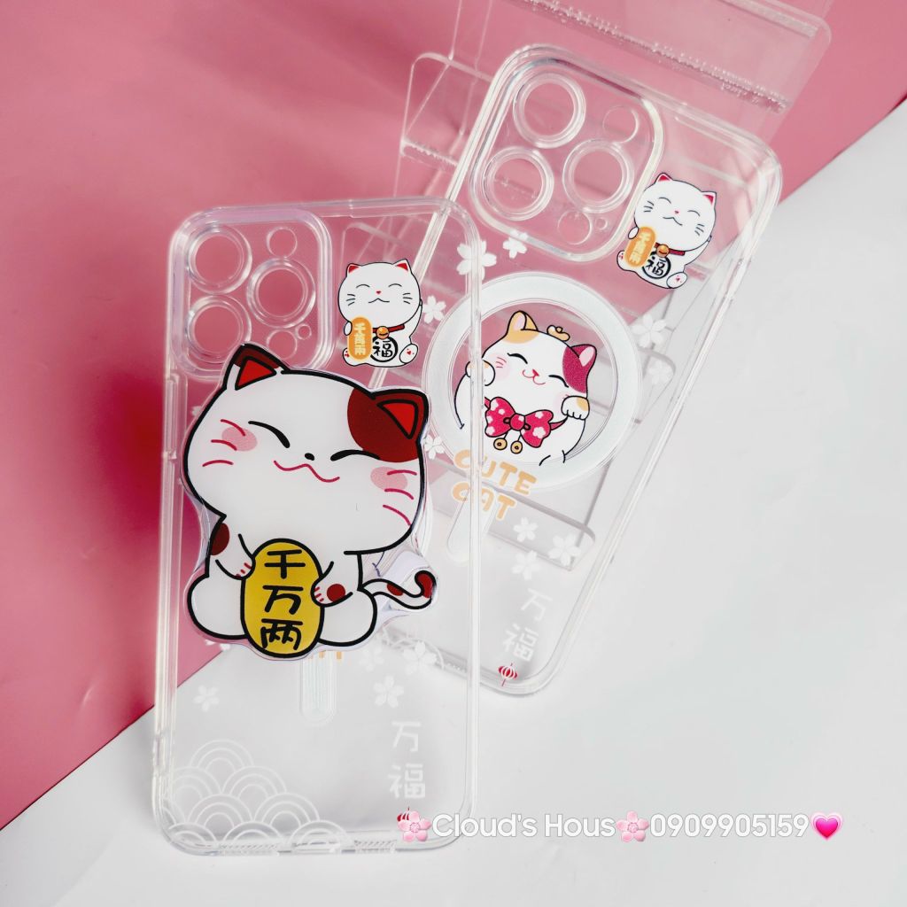 POPSOCKET Mèo May Mắn Thần Tài TẾT
