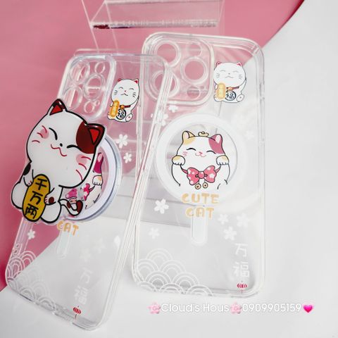 POPSOCKET Mèo May Mắn Thần Tài TẾT