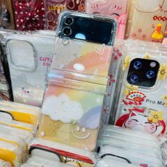Case Ốp điện thoại Samsung Z Flip Cầu vòng hologram Samsung Z Flip 3/4/5