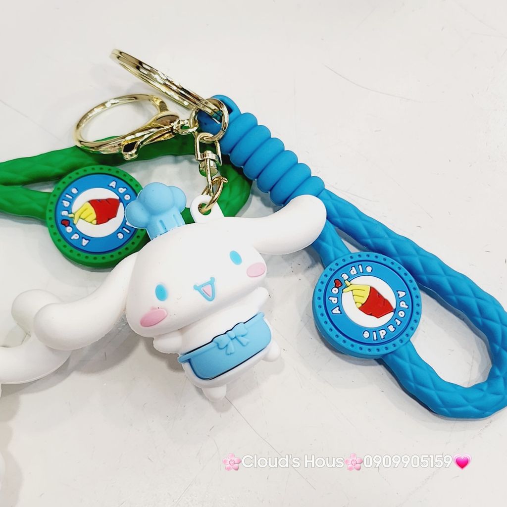 Móc Khóa Thỏ Cinnamoroll Kute ( nhiều mẫu)