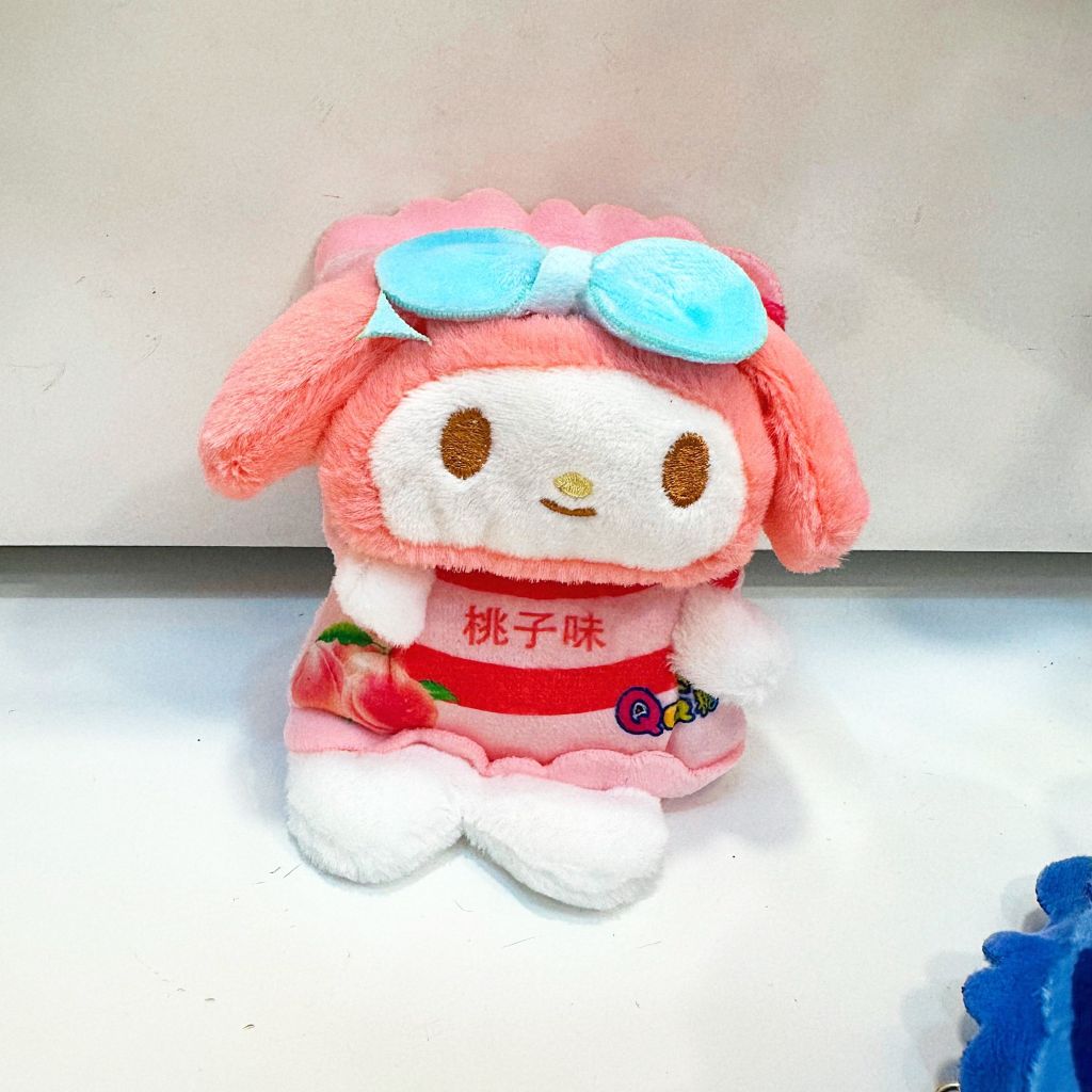 Móc Khóa Gấu Bông Gói Bánh Kuromi Melody Cinnamoroll