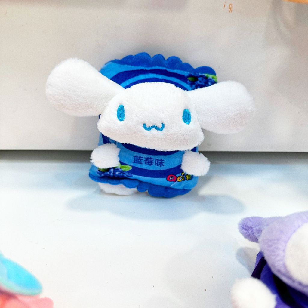 Móc Khóa Gấu Bông Gói Bánh Kuromi Melody Cinnamoroll