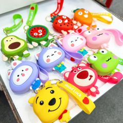 Bóp Móc Khóa Silicone Nhỏ Gọn Hoạt Hình Kute