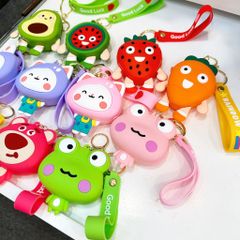Bóp Móc Khóa Silicone Nhỏ Gọn Hoạt Hình Kute