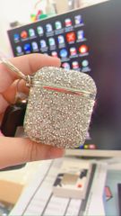 Cover Case Vỏ bảo vệ Airpod Đính đá Kim Tuyến Bling Bling Airpod 1/2