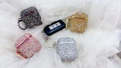 Cover Case Vỏ bảo vệ Airpod Đính đá Kim Tuyến Bling Bling Airpod 1/2