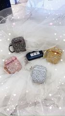 Cover Case Vỏ bảo vệ Airpod Đính đá Kim Tuyến Bling Bling Airpod 1/2