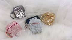 Cover Case Vỏ bảo vệ Airpod Đính đá Kim Tuyến Bling Bling Airpod 1/2