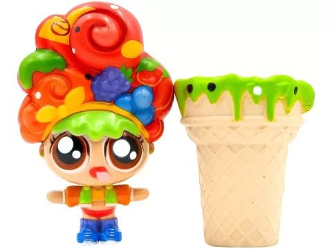 Đồ chơi búp bê Gelateenz Squishy Top Fruit Ice Cream Cone Hidden Dolls dễ thương Cho Bé Gái.