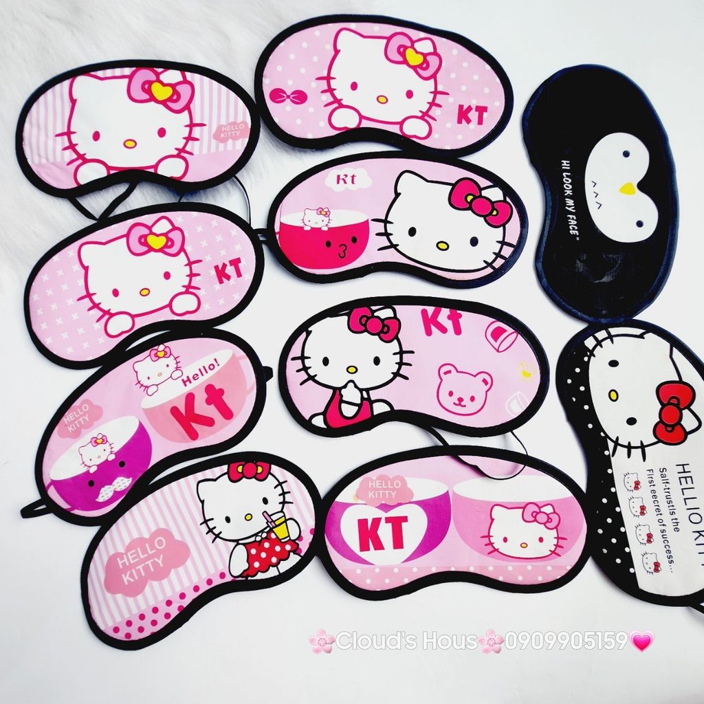 Bịt Mắt Ngủ Hello Kitty