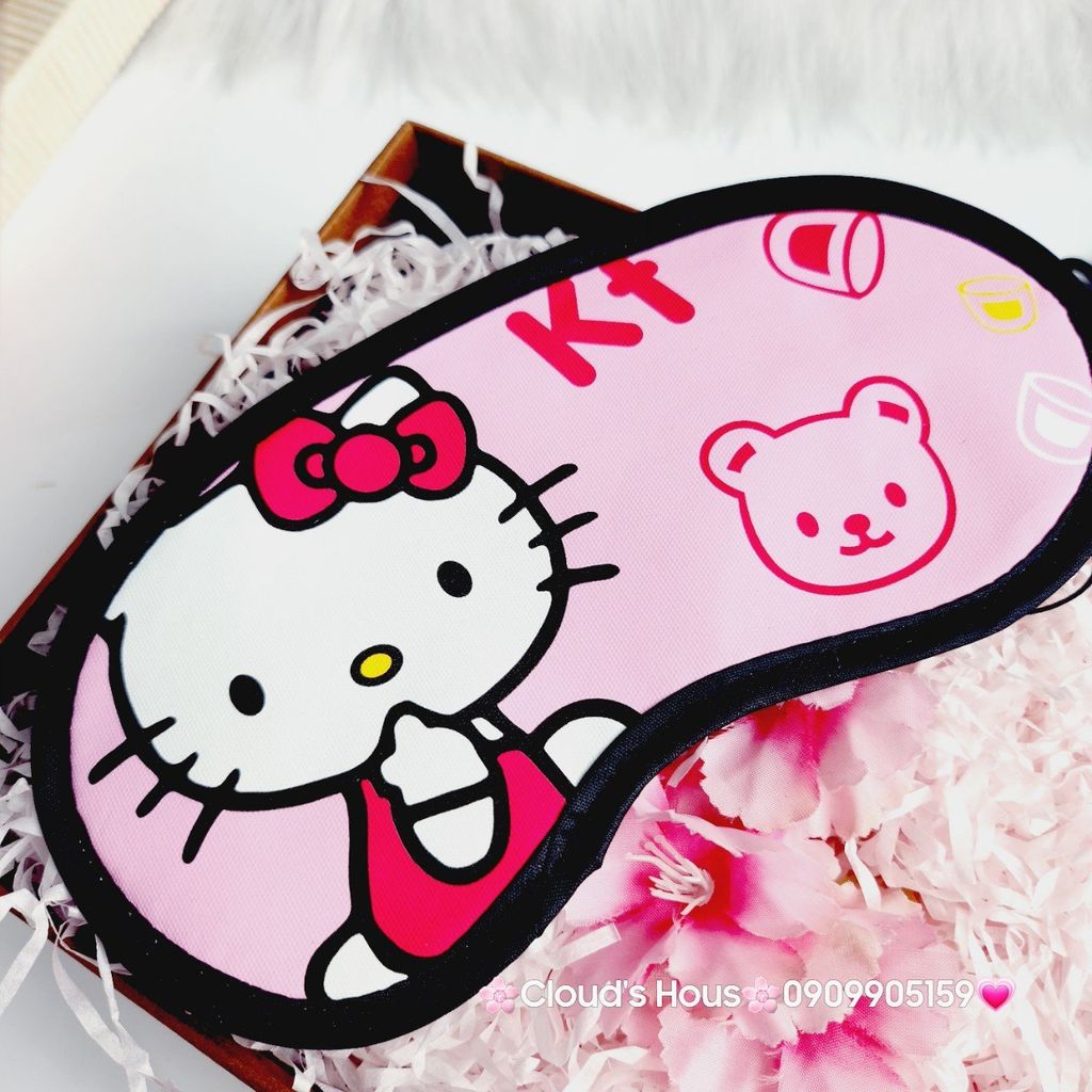 Bịt Mắt Ngủ Hello Kitty