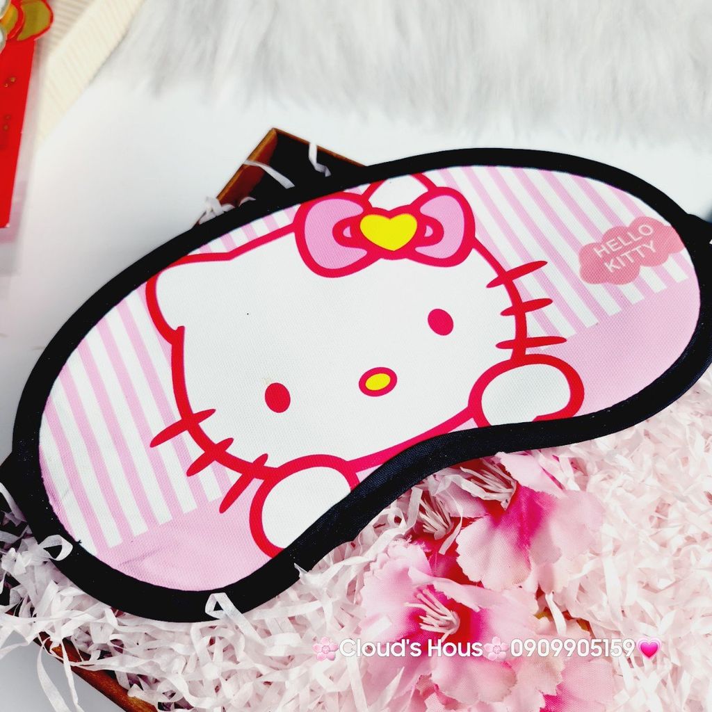 Bịt Mắt Ngủ Hello Kitty