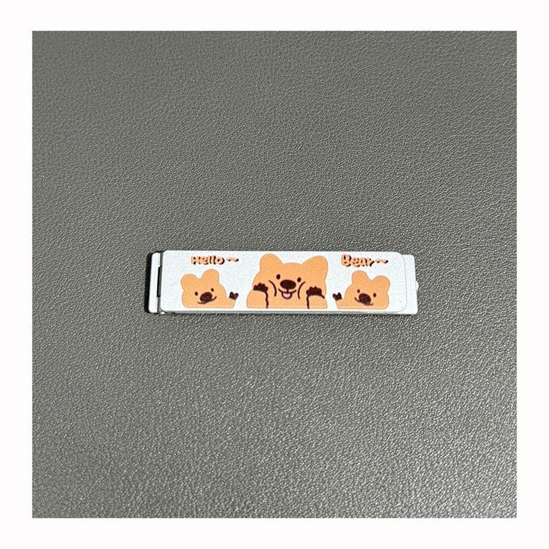 Chống dựng Thanh Kim Loại Hình Hoạt hình Kute dễ thương Holder Stick - Giá đỡ điện thoại