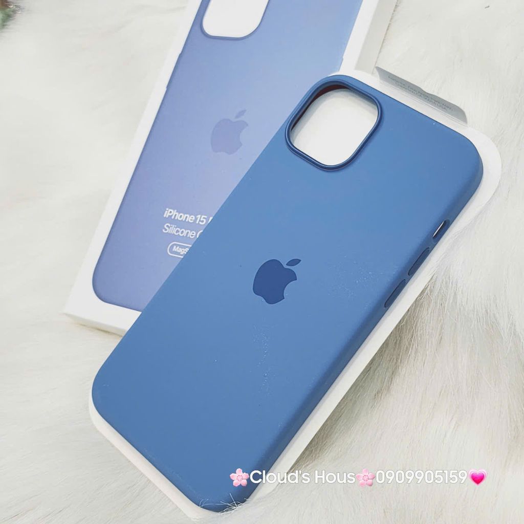 Case Ốp điện thoại iPhone Silicone Magsafe Chính hãng Apple iPhone 15/Pro/Promax
