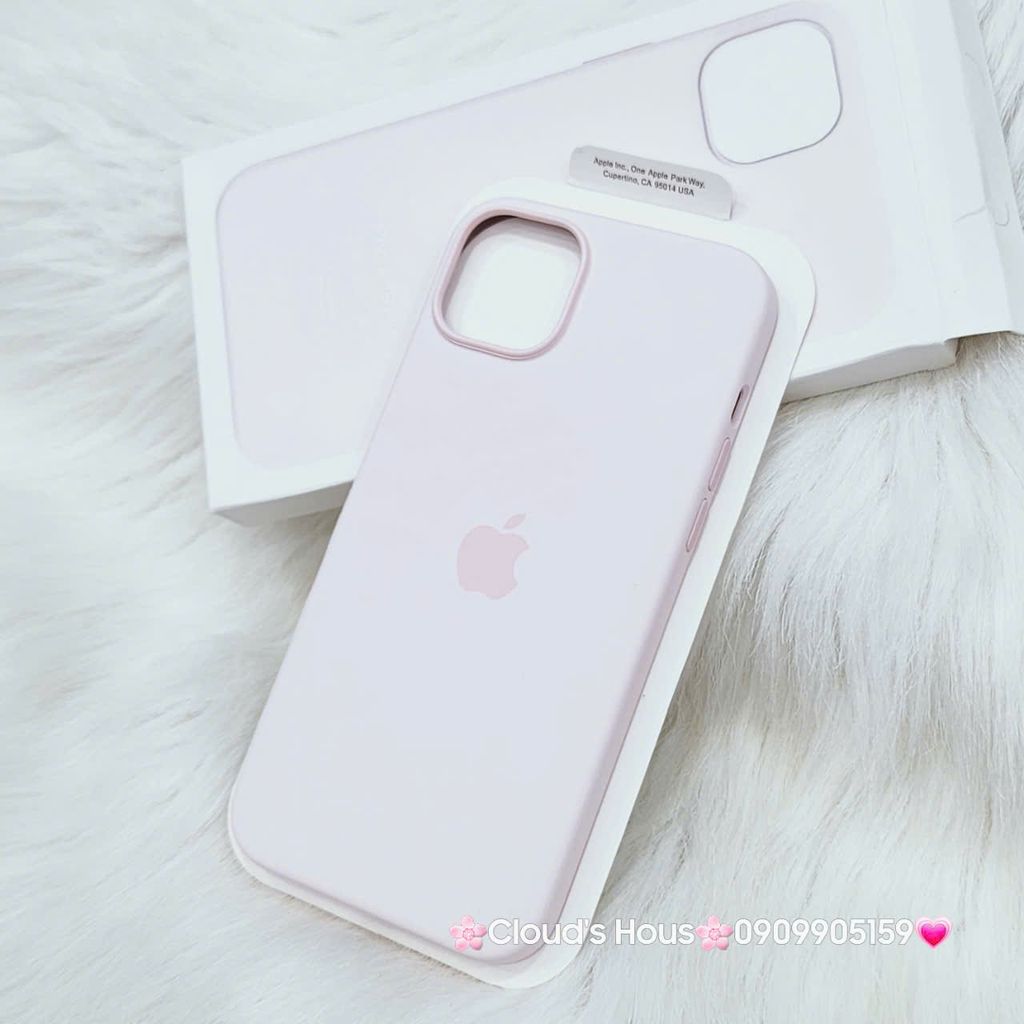 Case Ốp điện thoại iPhone Silicone Magsafe Chính hãng Apple iPhone 15/Pro/Promax