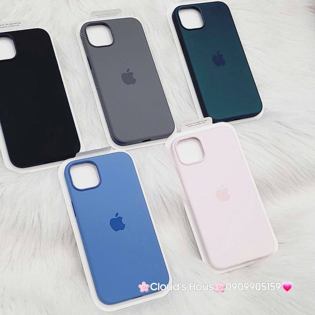 Case Ốp điện thoại iPhone Silicone Magsafe Chính hãng Apple iPhone 15/Pro/Promax