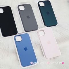 Case Ốp điện thoại iPhone Silicone Magsafe Chính hãng Apple iPhone 15/Pro/Promax