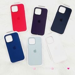 Case Ốp điện thoại iPhone Silicone Magsafe Chính hãng Apple iPhone 15/Pro/Promax