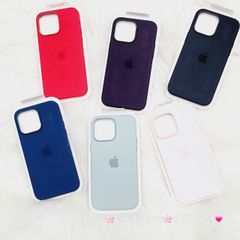 Case Ốp điện thoại iPhone Silicone Magsafe Chính hãng Apple iPhone 15/Pro/Promax