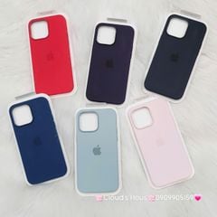 Case Ốp điện thoại iPhone Silicone Magsafe Chính hãng Apple iPhone 15/Pro/Promax