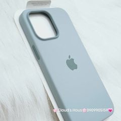Case Ốp điện thoại iPhone Silicone Magsafe Chính hãng Apple iPhone 15/Pro/Promax