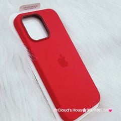 Case Ốp điện thoại iPhone Silicone Magsafe Chính hãng Apple iPhone 15/Pro/Promax