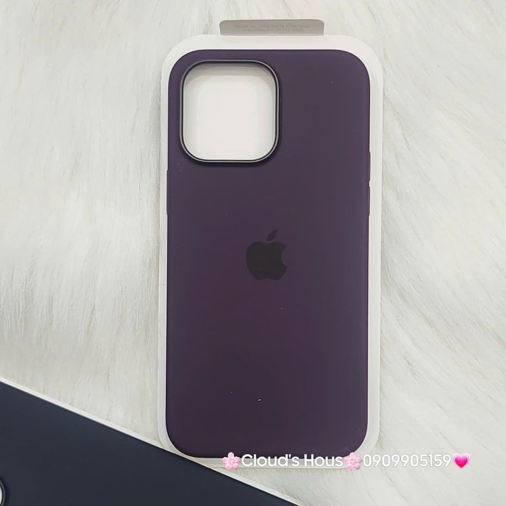Case Ốp điện thoại iPhone Silicone Magsafe Chính hãng Apple iPhone 15/Pro/Promax