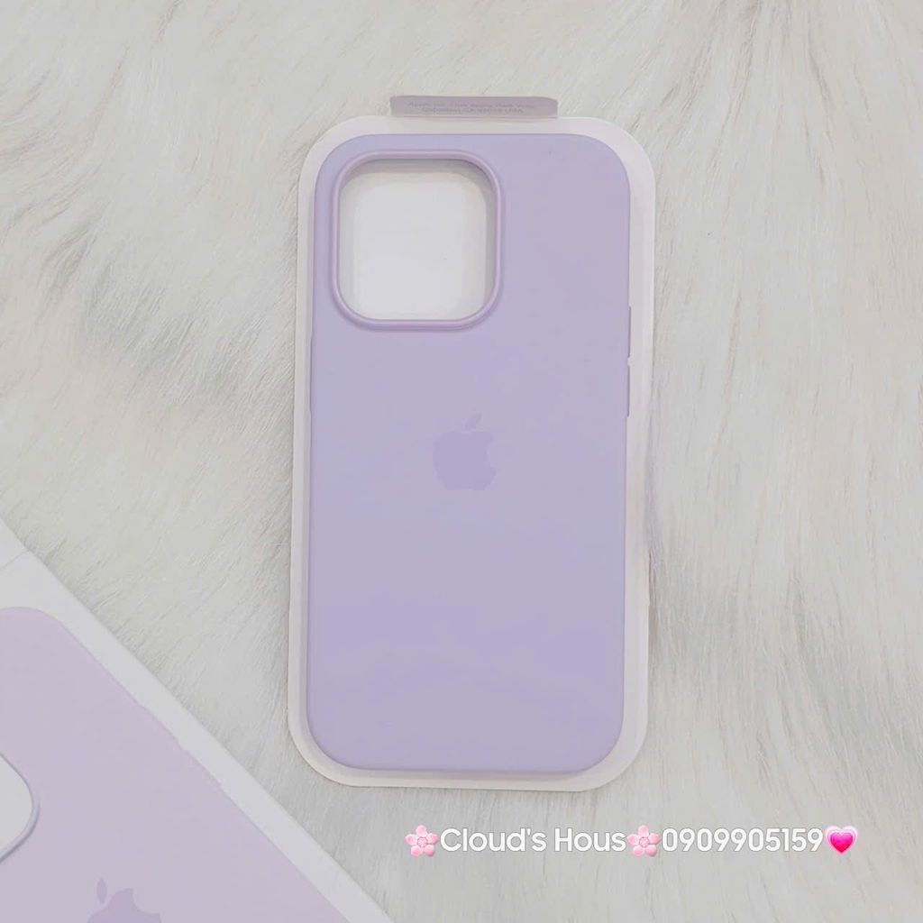 Case Ốp điện thoại iPhone Silicone Magsafe Chính hãng Apple iPhone 15/Pro/Promax