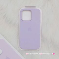 Case Ốp điện thoại iPhone Silicone Magsafe Chính hãng Apple iPhone 15/Pro/Promax
