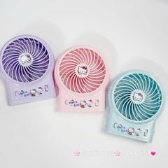 Mini Fan - Quạt Cầm Tay - Để Bàn Hello Kitty