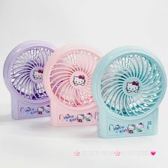 Mini Fan - Quạt Cầm Tay - Để Bàn Hello Kitty