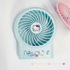 Mini Fan - Quạt Cầm Tay - Để Bàn Hello Kitty