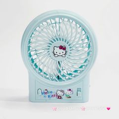 Mini Fan - Quạt Cầm Tay - Để Bàn Hello Kitty