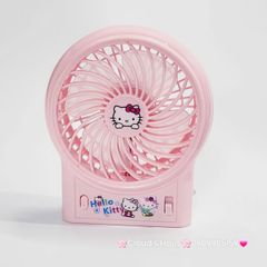 Mini Fan - Quạt Cầm Tay - Để Bàn Hello Kitty