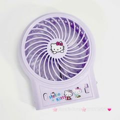 Mini Fan - Quạt Cầm Tay - Để Bàn Hello Kitty