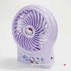 Mini Fan - Quạt Cầm Tay - Để Bàn Hello Kitty