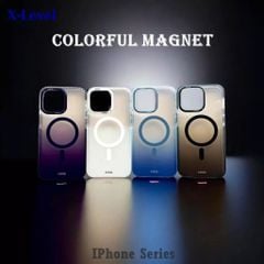 Case Ốp điện thoại iPhone Nhám Sọc ngang Hologram X-LEVEL chính hãng  iPhone 14/15/16/Pro/Promax