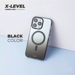 Case Ốp điện thoại iPhone Nhám Sọc ngang Hologram X-LEVEL chính hãng  iPhone 14/15/16/Pro/Promax