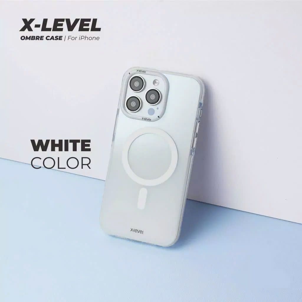 Case Ốp điện thoại iPhone Nhám Sọc ngang Hologram X-LEVEL chính hãng  iPhone 14/15/16/Pro/Promax