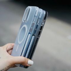 Case Ốp điện thoại iPhone Nhám Sọc ngang Hologram X-LEVEL chính hãng  iPhone 14/15/16/Pro/Promax