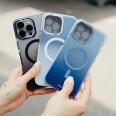 Case Ốp điện thoại iPhone Nhám Sọc ngang Hologram X-LEVEL chính hãng  iPhone 14/15/16/Pro/Promax