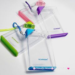 Bình nhựa trong suốt không BPA hình chữ nhật với dung tích 420ml tiện dụng