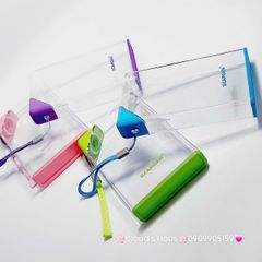 Bình nhựa trong suốt không BPA hình chữ nhật với dung tích 420ml tiện dụng