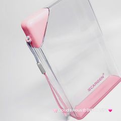 Bình nhựa trong suốt không BPA hình chữ nhật với dung tích 420ml tiện dụng