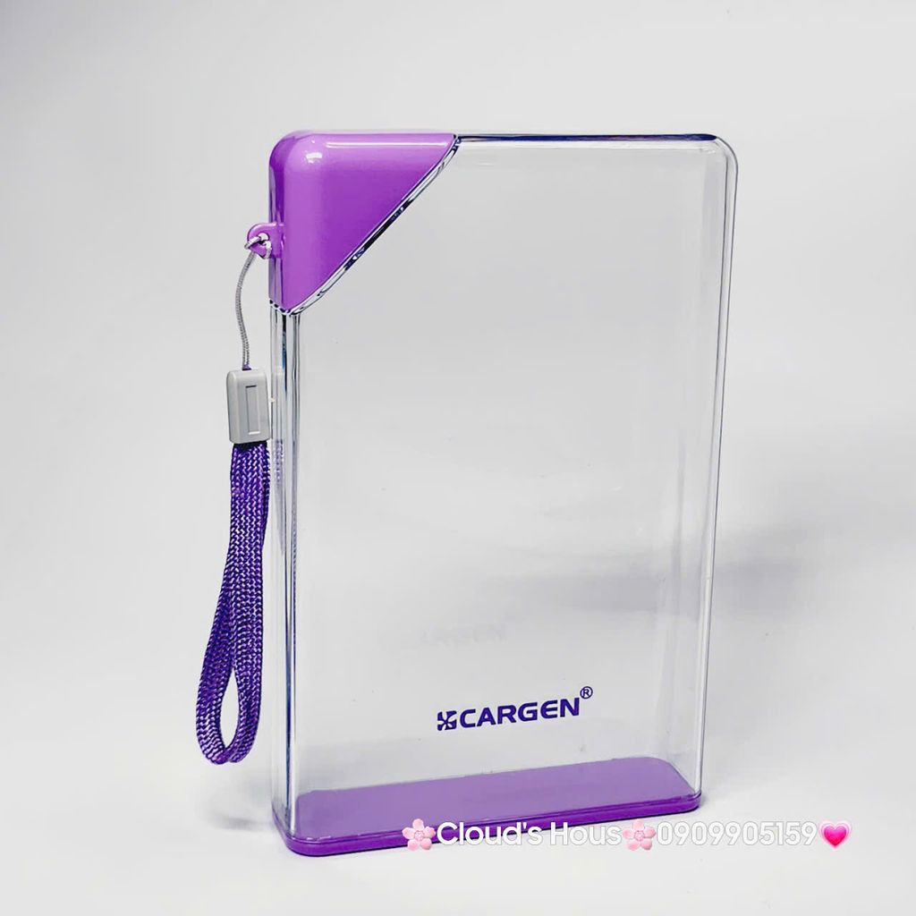 Bình nhựa trong suốt không BPA hình chữ nhật với dung tích 420ml tiện dụng